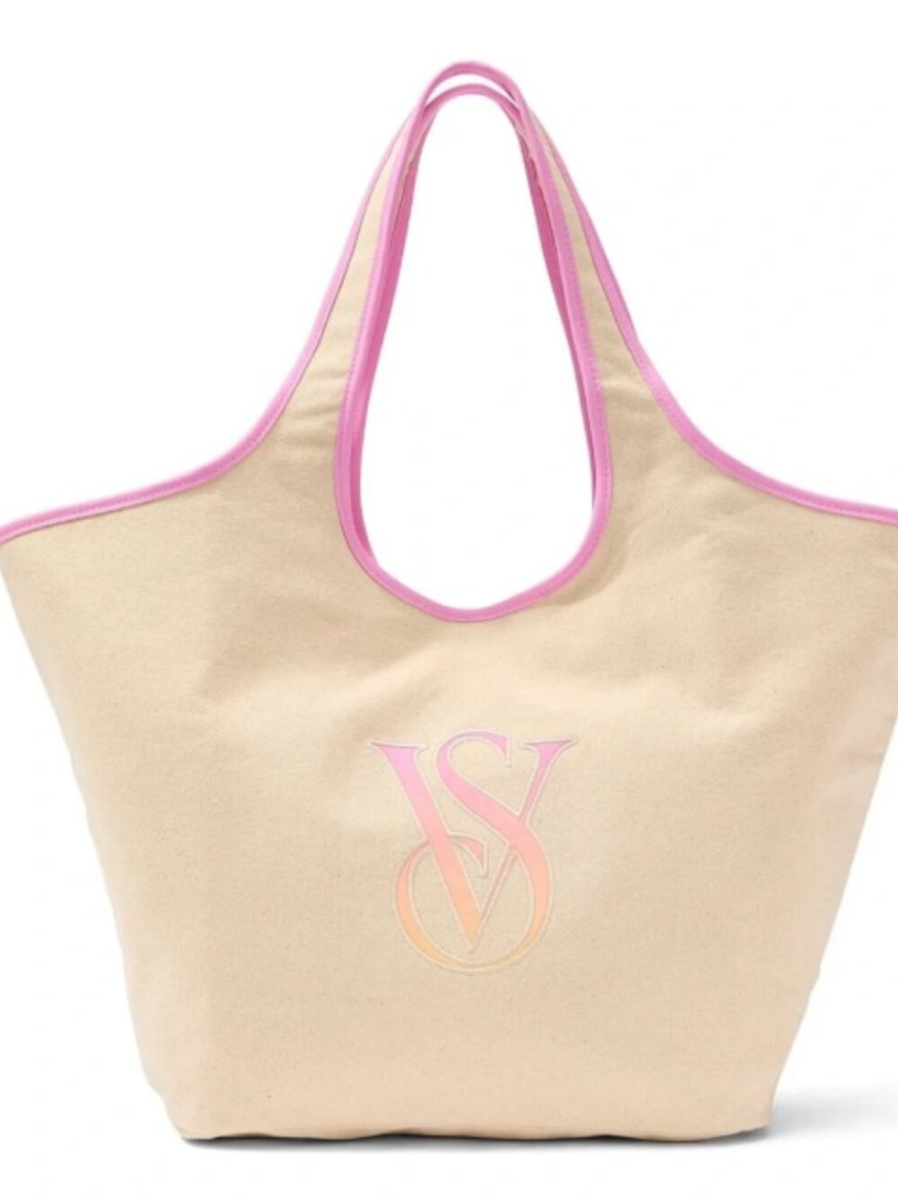 NWT VICTORIA’S SECRET Ombré Monogram Logo Tote Bag NEW